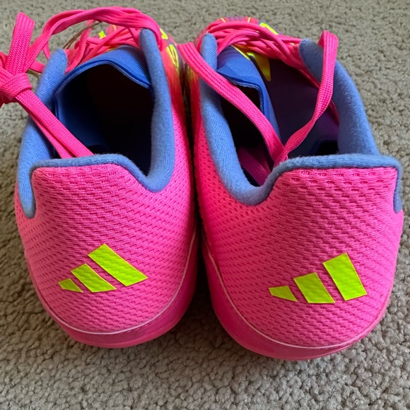 Adidas F50 League FG/MG Soccer Cleats Pink And Yellow IE1291 Men Size 7 Wmns 8 - Picture 5 of 7